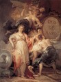 Allegory of the City of Madrid 2 - Francisco De Goya y Lucientes