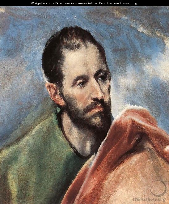 Study of a Man 2 - El Greco (Domenikos Theotokopoulos)
