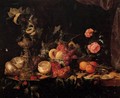 Still-Life with Flowers and Fruit - Jan Davidsz. De Heem