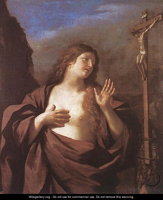 Mary Magdalene in Penitence - Guercino