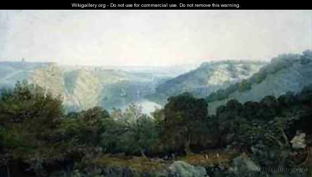 The Avon Gorge with Clifton and the Hotwells Bristol - Francis Danby