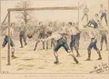 The Corinthians vs Preston North End at Richmond The Third Goal - S. T. Dadd
