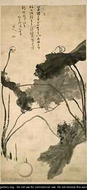 Lotus Homage to Xu Wei - Zhu Da