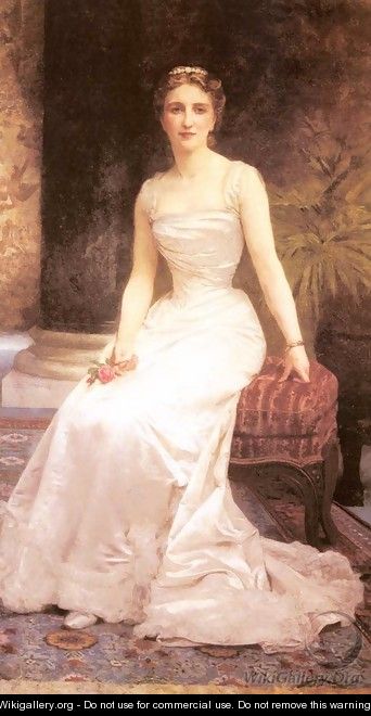 Portrait Of Madame Olry Roederer - William-Adolphe Bouguereau
