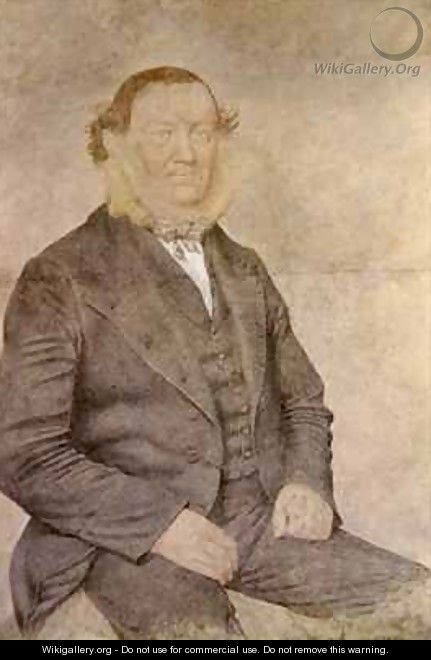 Portrait of John McDonald - Richard Dadd
