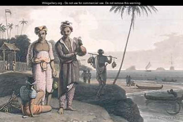 The Malays of Java - Thomas & William Daniell