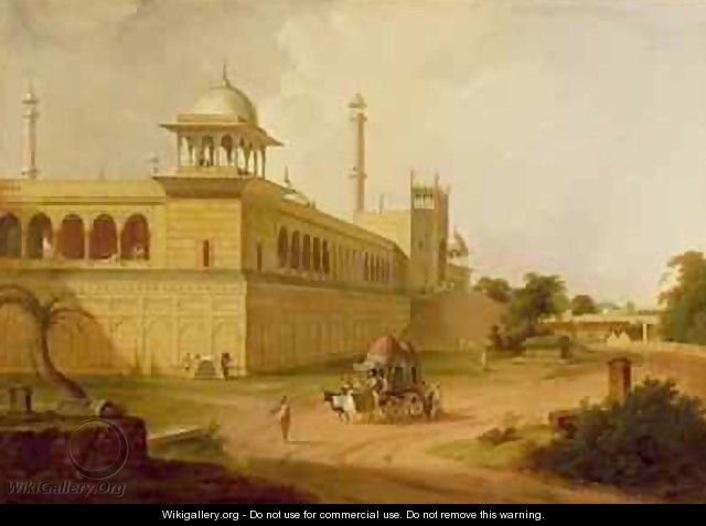 Jami Masjid Delhi - Thomas Daniell