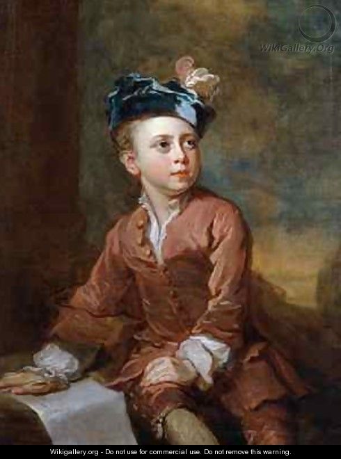 Portrait of a Young Boy - Bartholomew Dandridge