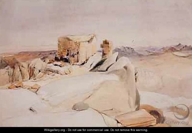 The Summit of Mount Sinai or Jebel Musa - Samuel Daniell