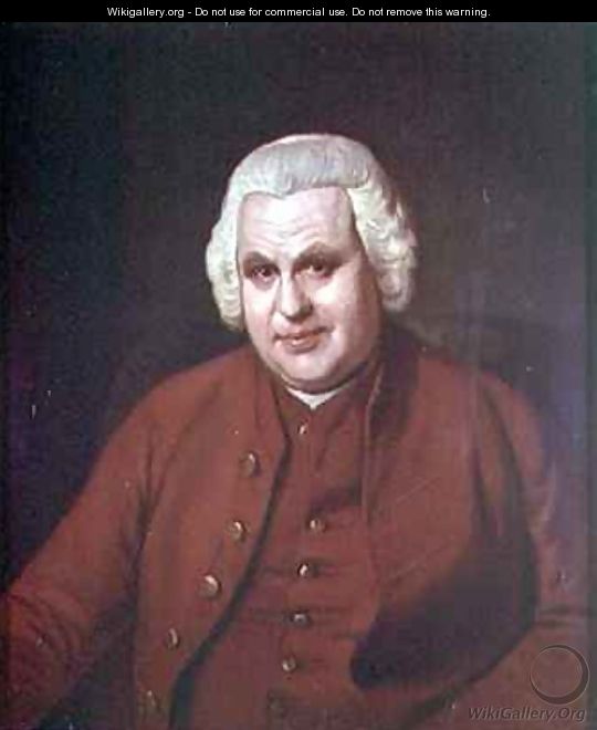 Portrait of Thomas Mudge 1715-94 of the Worshipful Company of Clockmakers - Sir Nathaniel Dance-Holland