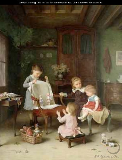 The Happy Family - Andre Henri Dargelas