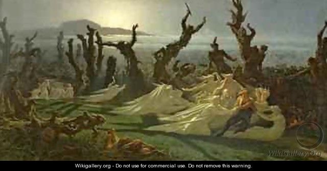 Les Lavandieres de la Nuit The Washerwomen of the Night - Jean Edouard (Yan) Dargent