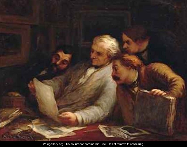 The Print Collectors 3 - Honoré Daumier