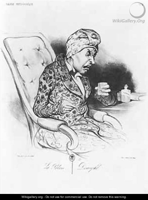 La Potion Draught - Honoré Daumier