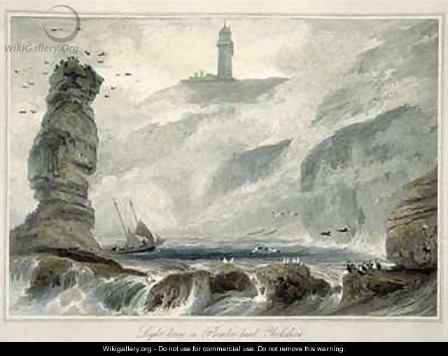 Lighthouse on Flamborough Head - William Daniell, R. A.