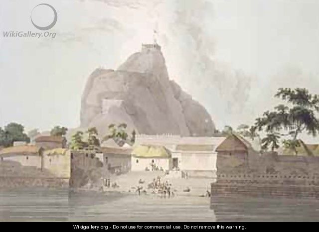 View in the Fort of Trichinopoly - (after) Daniell, Thomas