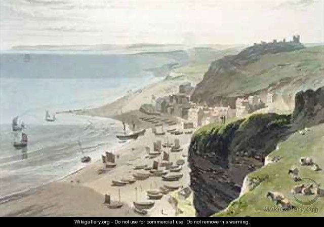 Hastings from the East Cliff - William Daniell, R. A.