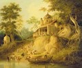 The Banks of the Ganges - William Daniell, R. A.