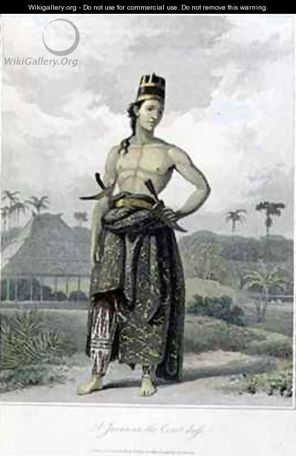 A Javan in Court Dress - William Daniell, R. A.