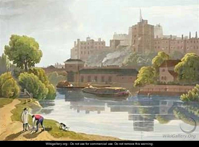 Windsor Castle - William Daniell, R. A.