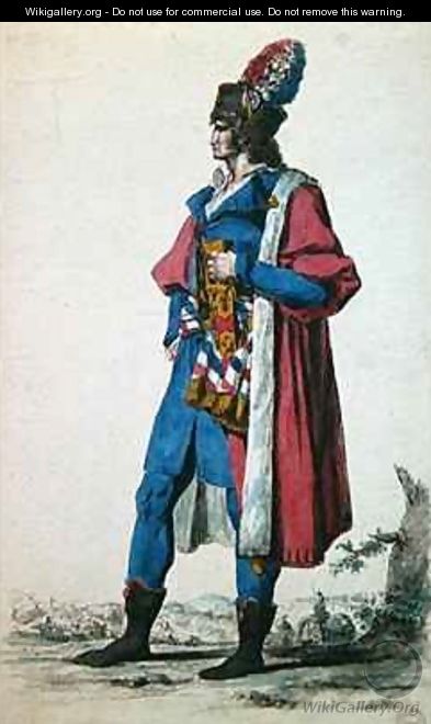Costume of a Representative of The French People in 1793 - (after) David, Jacques Louis