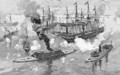 Surrender of the Tennessee Battle of Mobile Bay - (after) Davidson, Julian Oliver