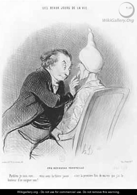 Series Les beaux jours de la vie A happy find - Honoré Daumier