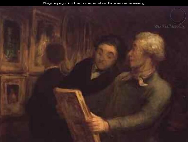 The Amateur Painter - Honoré Daumier