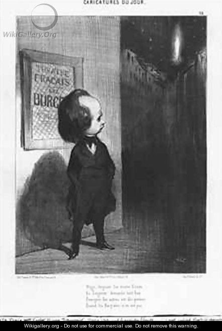 Series Caricatures du jour - Honoré Daumier