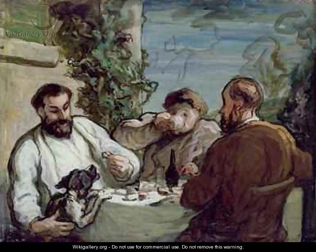 Lunch in the Country - Honoré Daumier
