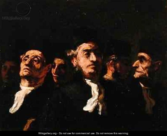 Lawyers Meeting - Honoré Daumier