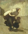 The Heavy Burden - Honoré Daumier