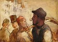 Workmen on the Street - Honoré Daumier