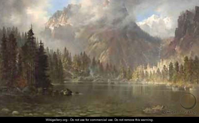Mount Tallac California from Cascade Lake - Edwin Deakin