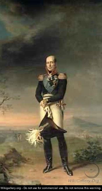 Portrait of Prince Mikhail Barclay de Tolly 1761-1818 - George Dawe