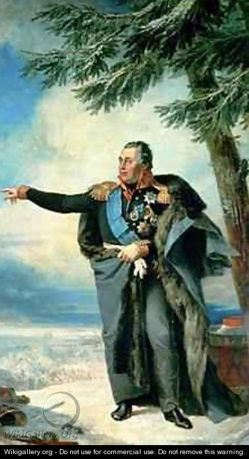 Mikhael Ilarionovich Golenichtchev Kutuzov 1745-1813 Prince of Smolensk - George Dawe