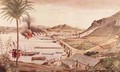 Gibraltar on the morning after the great Franco Spanish attack - Thomas Davies