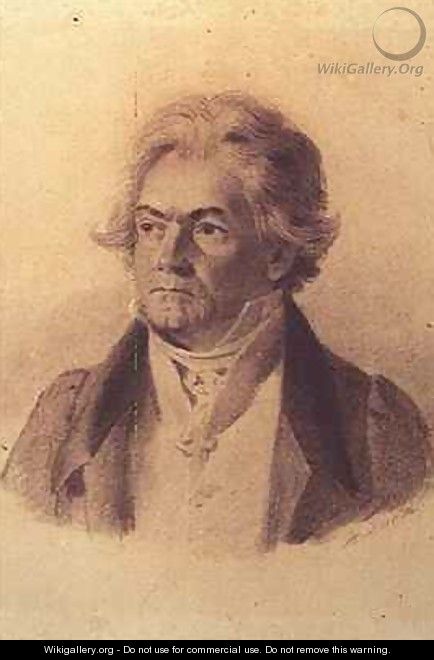 Ludwig van Beethoven 1770-1827 - (after) Decker, Johann Stephan