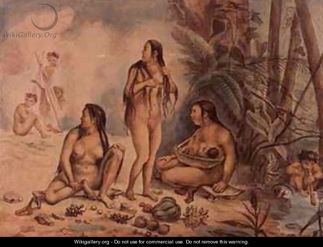 Indigenous Population of Cantagalo - Jean Baptiste Debret