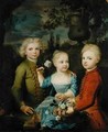 The Children of Councillor Barthold Heinrich Brockes 1680-1747 2 - Balthasar Denner