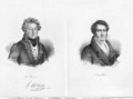 Henri Montan Berton 1767-1844 and Francois Adrien Boieldieu 1775-1834 - Francois Seraphin Delpech