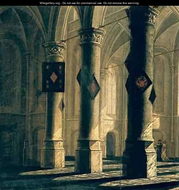 Interior of a Church - Anthonie Delorme