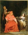 Joan of Arc 1412-31 Interrogated by the Cardinal of Winchester - Hippolyte (Paul) Delaroche
