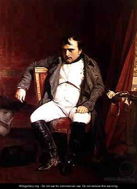 Napoleon 1769-1821 after his Abdication - Hippolyte (Paul) Delaroche