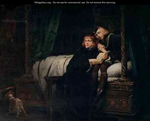 Edward V and the Duke of York in the Tower Les Enfants dEdouard - Hippolyte (Paul) Delaroche