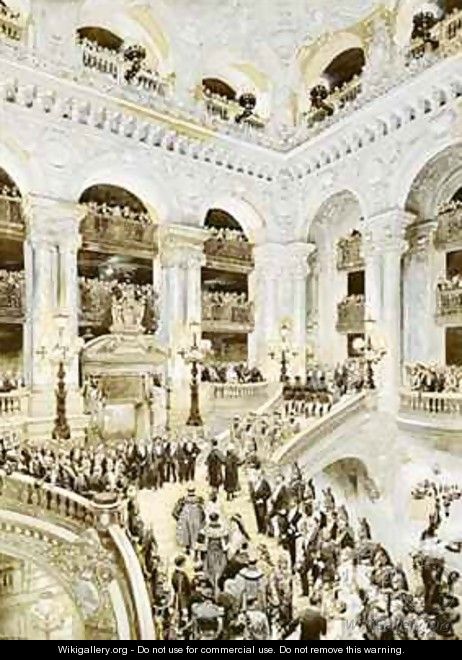 Inauguration of the Paris Opera House - Jean Baptiste Edouard Detaille