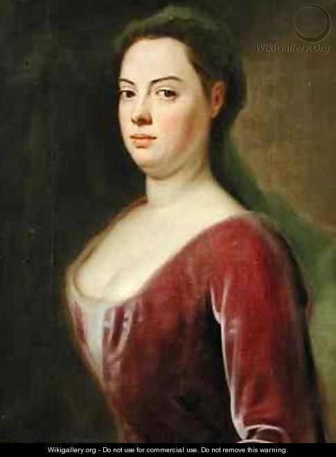 Portrait of Frau Denner - Balthasar Denner