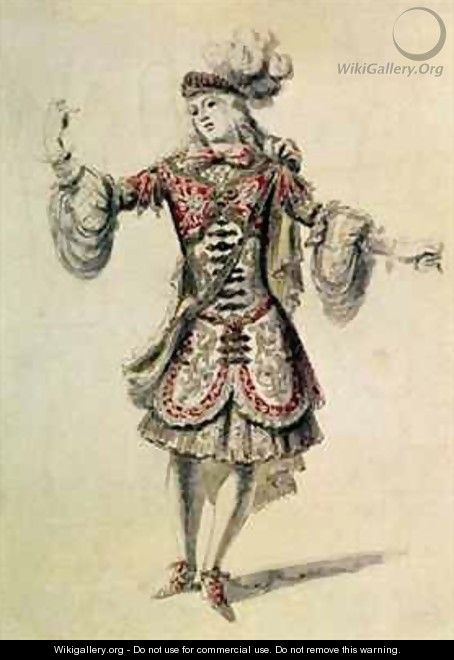 Costume design for a male dancer - Jean Derain