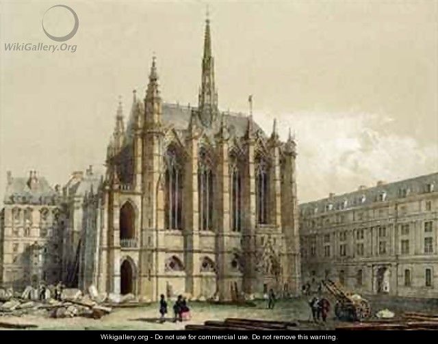 La Sainte Chapelle Paris - (after) Deroy
