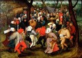 The Outdoor Wedding Dance - Pieter The Younger Brueghel